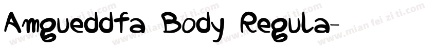 Amgueddfa Body Regula字体转换